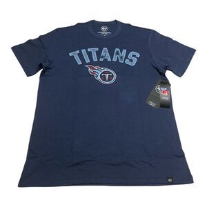 '47 Tennessee‎ Titans All Arch Franklin Short Sleeve T-shirt Men's M Atlas Blue